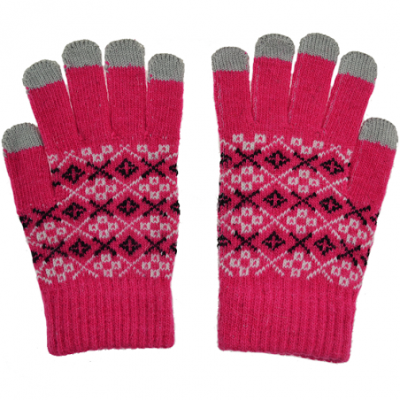 Touch-vantar Check - Magenta