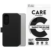 CARE PanzerGlass Galaxy S25 Edge Plånboksfodral Tango QI - Svart