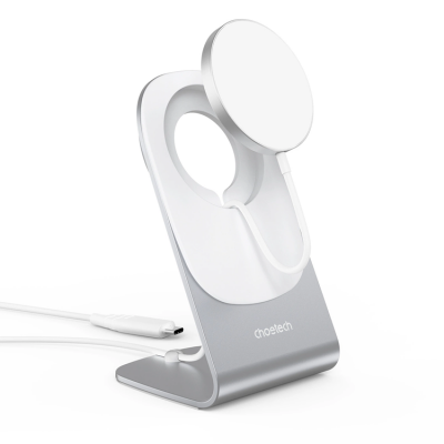 Choetech Qi MagSafe Trådlös Laddare 15W - Vit