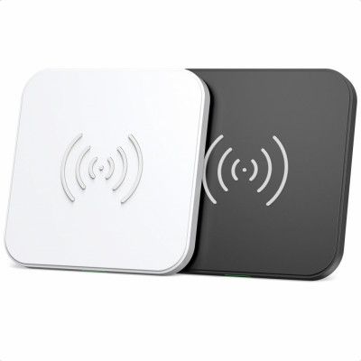 [2-PACK] Choetech Set Qi 10W Trådlös Laddare , 1.2 m USB Kablar - Svart / Vit