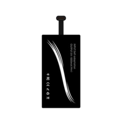 DELTACO Qi Adapter för trådlös laddning - microUSB