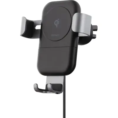 Deltaco Qi-laddare + bilhållare