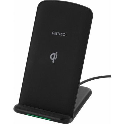 Deltaco Standing Qi Charger 10W