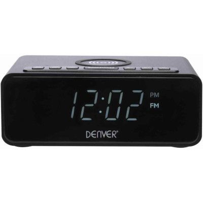 Denver CRQ-105 Klockradio Med Qi-laddning