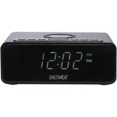 Denver CRQ-105 Klockradio Med Qi-laddning
