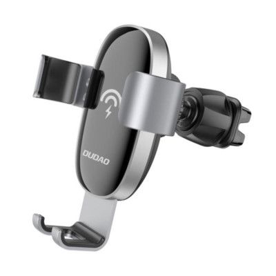 Dudao Bilhållare Qi Trådlös Laddare 15W - Svart