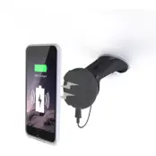 Exelium Car Holder Wireless Charger Qi (iPhone) - Svart