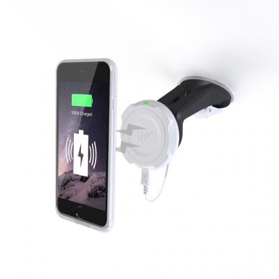 Exelium magnetiserade bilhållare för vindruta - Vit