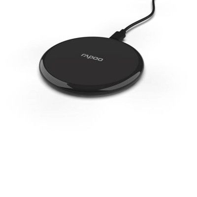 RAPOO Laddare Qi XC105 Laddningsplatta 10W - Svart