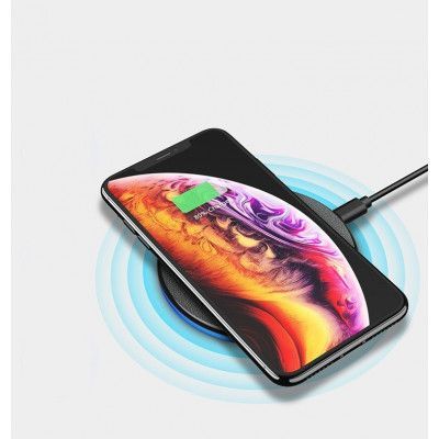 Floveme Enterprise QI Trådlös Laddare - Svart