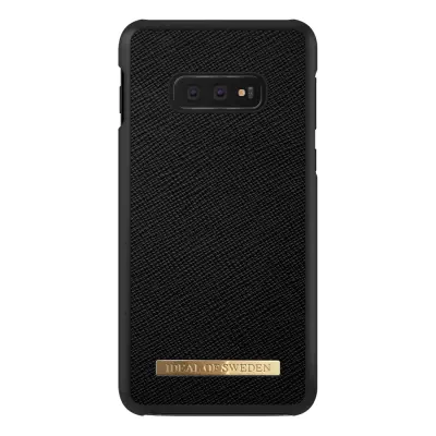 iDeal of Sweden Fashion case saffiano Galaxy S10e - Svart