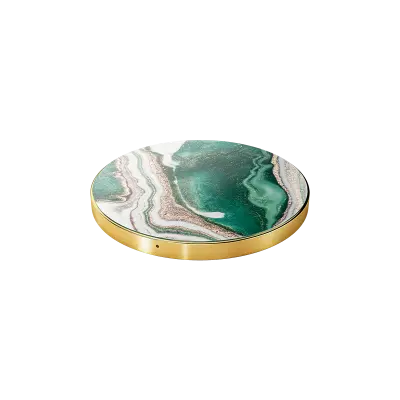 iDeal of Sweden Fashion Qi Charger Golden Jade Marble