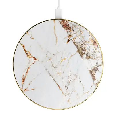 iDeal of Sweden Wireless Charger Carrara Gold