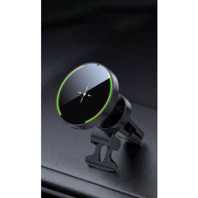 Magsafe magnetisk QI Trådlös laddare - Svart