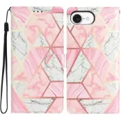 Trolsk Marble Triangle Wallet (iPhone 16e)