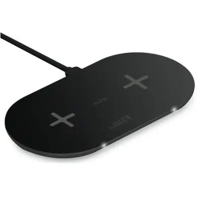 Puro Dual Qi-laddare 20W - Vit