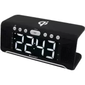 Soundmaster UR800SW - Klockradio Med Qi-laddning
