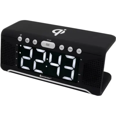 Soundmaster UR800SW - Klockradio Med Qi-laddning