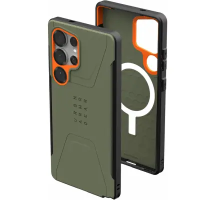 UAG Galaxy S25 Ultra Mobilskal MagSafe Civilian Pro - Olive