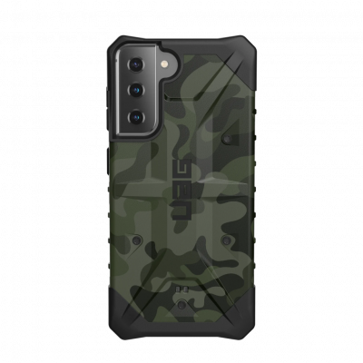 UAG Samsung Galaxy S21 Pathfinder-Fodral Woodland Camo
