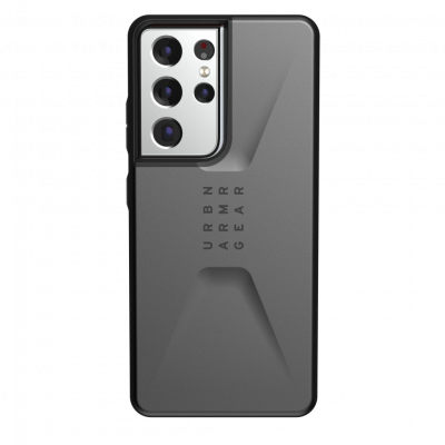 UAG Samsung Galaxy S21 Ultra Civil-Fodral Silver