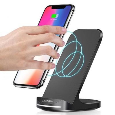 Ugreen Trådlös Laddning -USB -USB typ C -10W- Svart