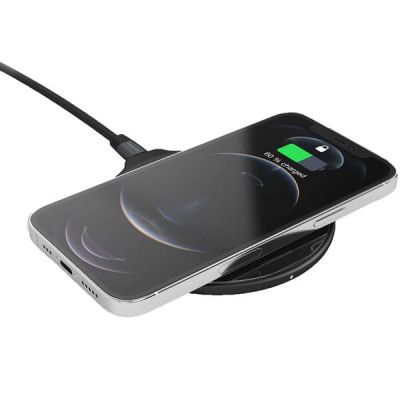 VONMÄHLEN Aura Trådlös laddare med glasyta - Svart