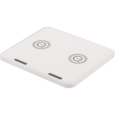 Wireless Charging Pad Q300C - Induktiv laddplatta med dubbla laddytor, Qi-teknik